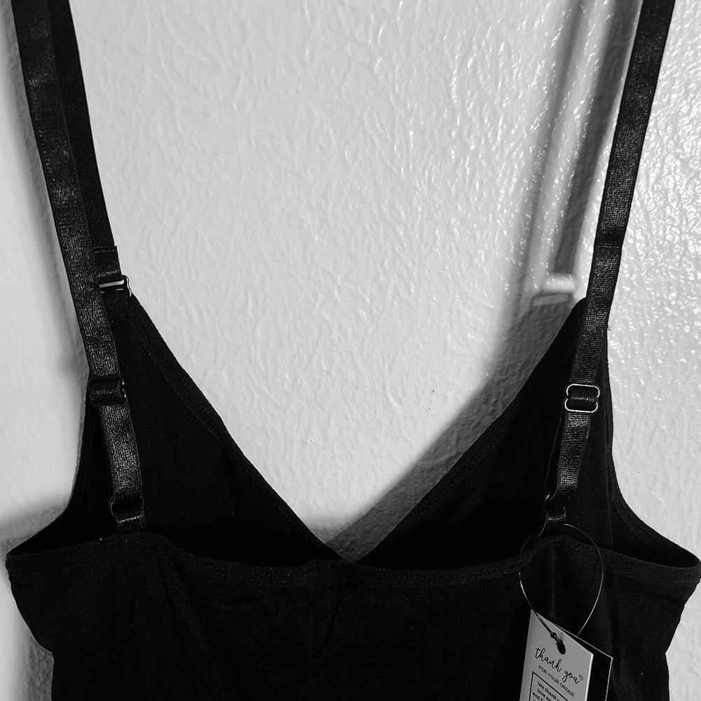 Cotbenn Black Shapewear Bodysuit, Size XXL, NWOT - Picture 8 of 11